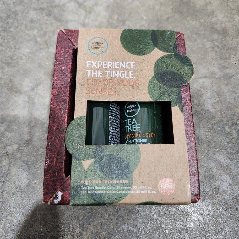 PAUL MITCHELL Tea Tree Special Color Shampoo and Conditioner 1oz Ea Travel Trial